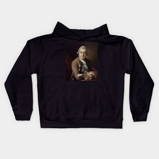 Johann Christian Bach Kids Hoodie